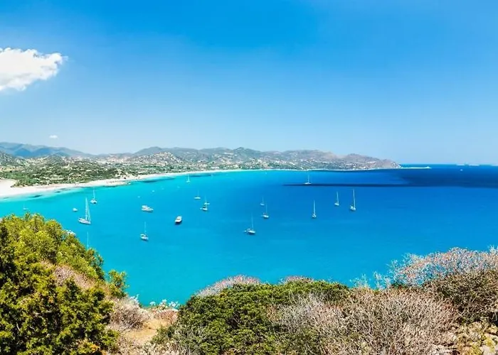 Stylish Le Fontane 1 Bedrapt B4 Sleeps 4 Apartman Villasimius